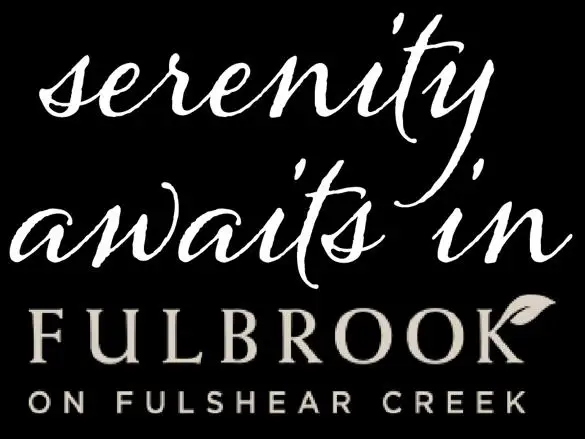 Fulbrook on Fulshear Creek